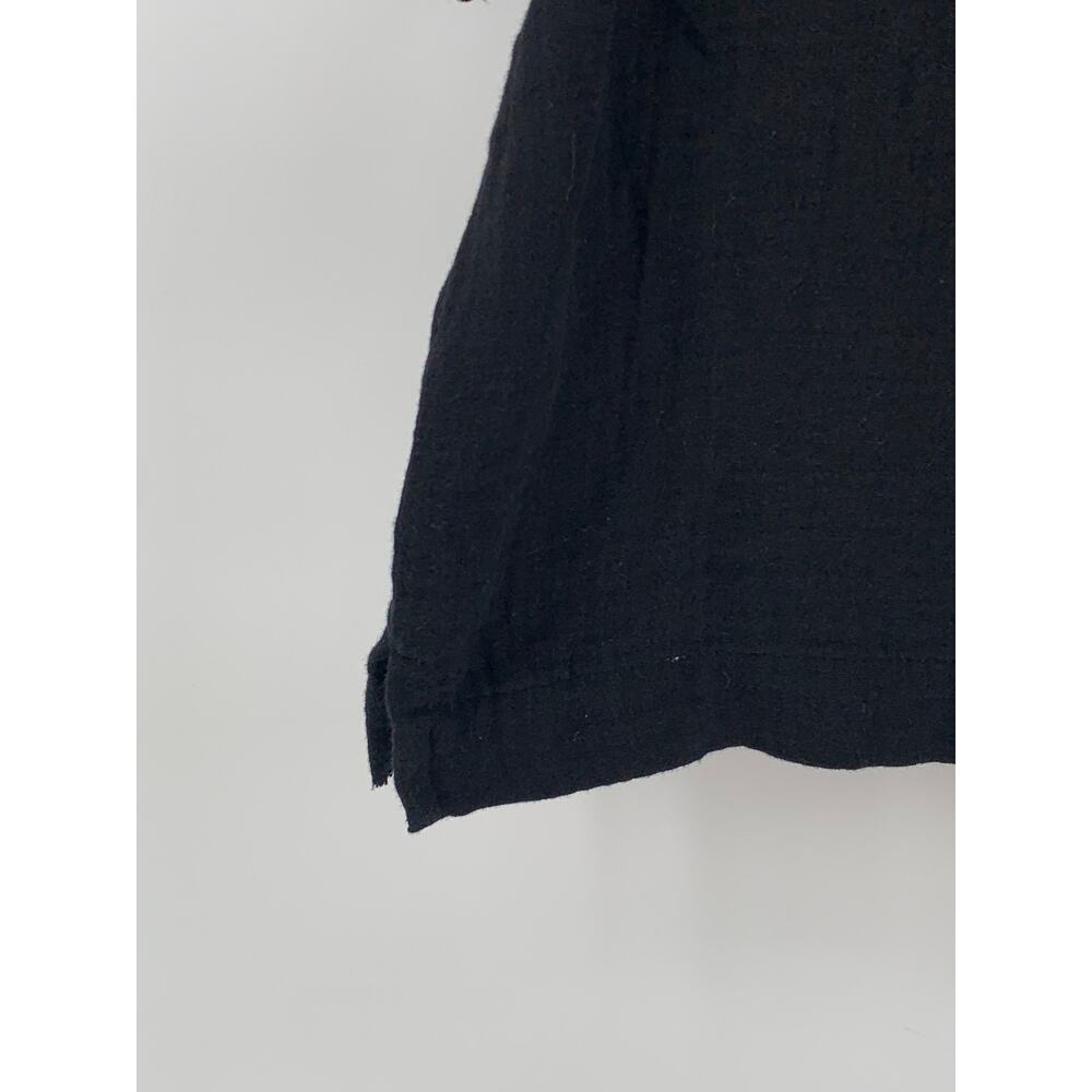 Gap Women's Black Solid Lightweight Split-Neck Sh… - image 8